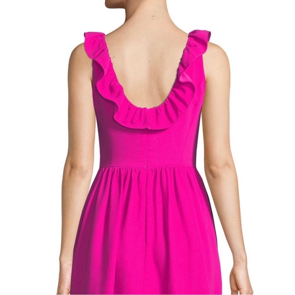 NEW KATE SPADE SCENIC ROUTE RUFFLE BACK MINI DRESS - Picture 2 of 15